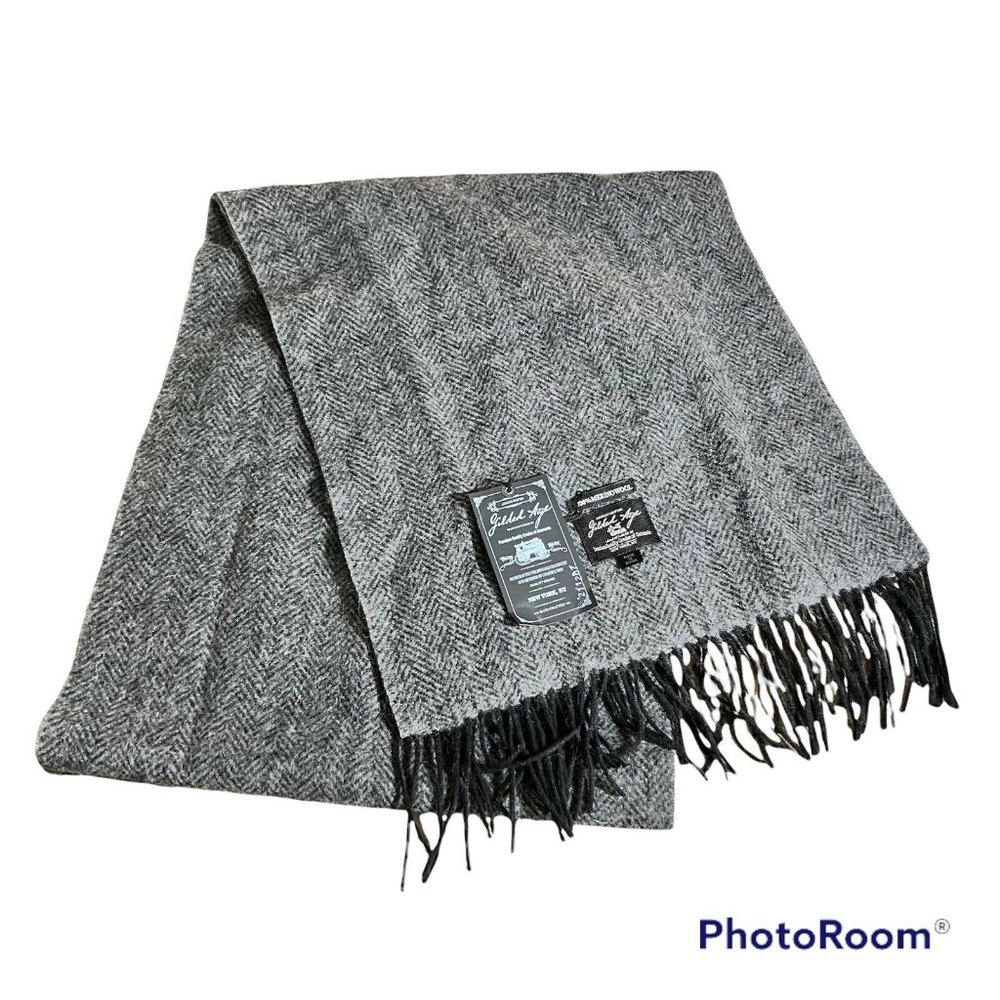 New Gilded Age 100% Merino Wool Scarf
